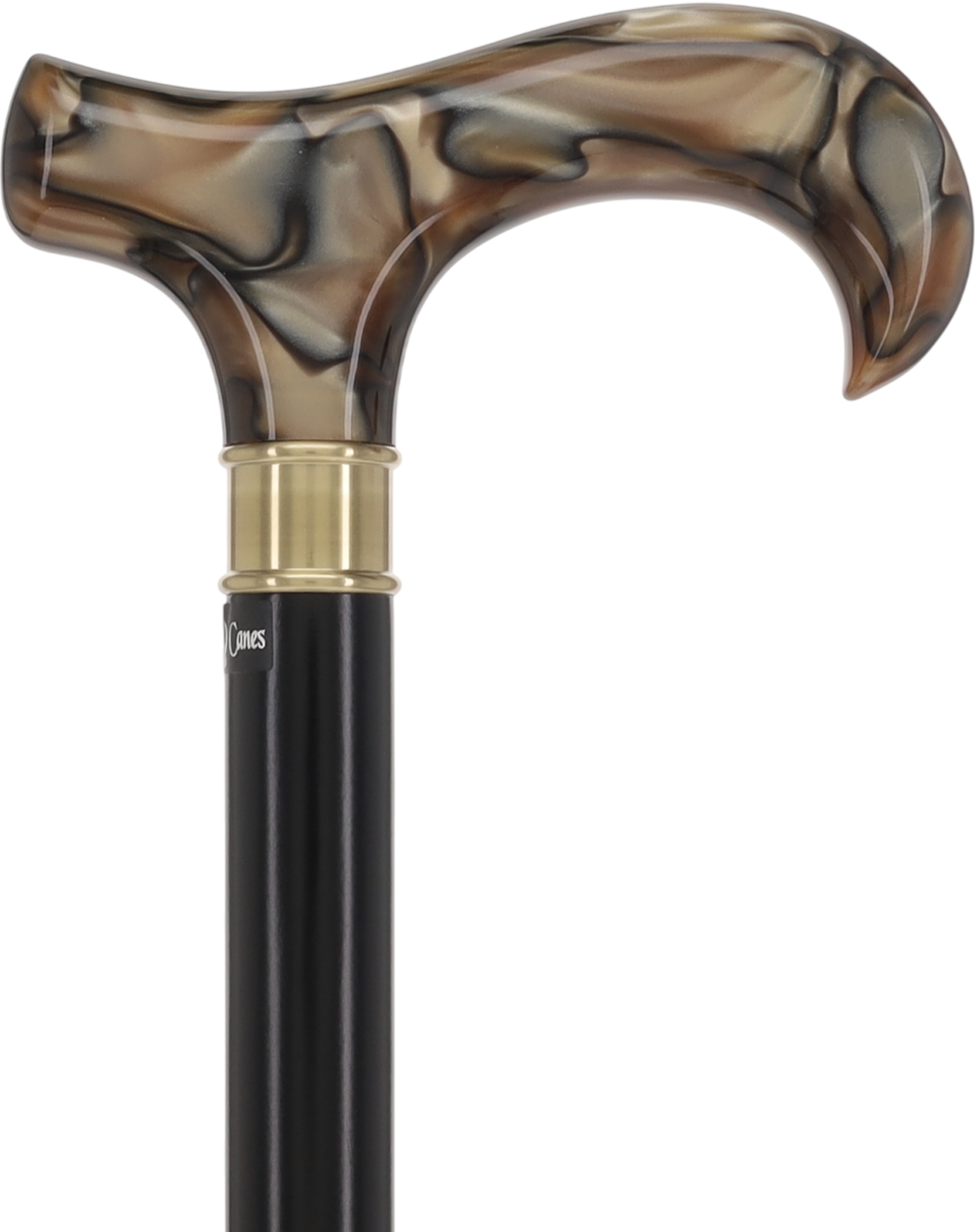 Super Strong Golden Sienna Derby: Extra Long Pearlescent Handle