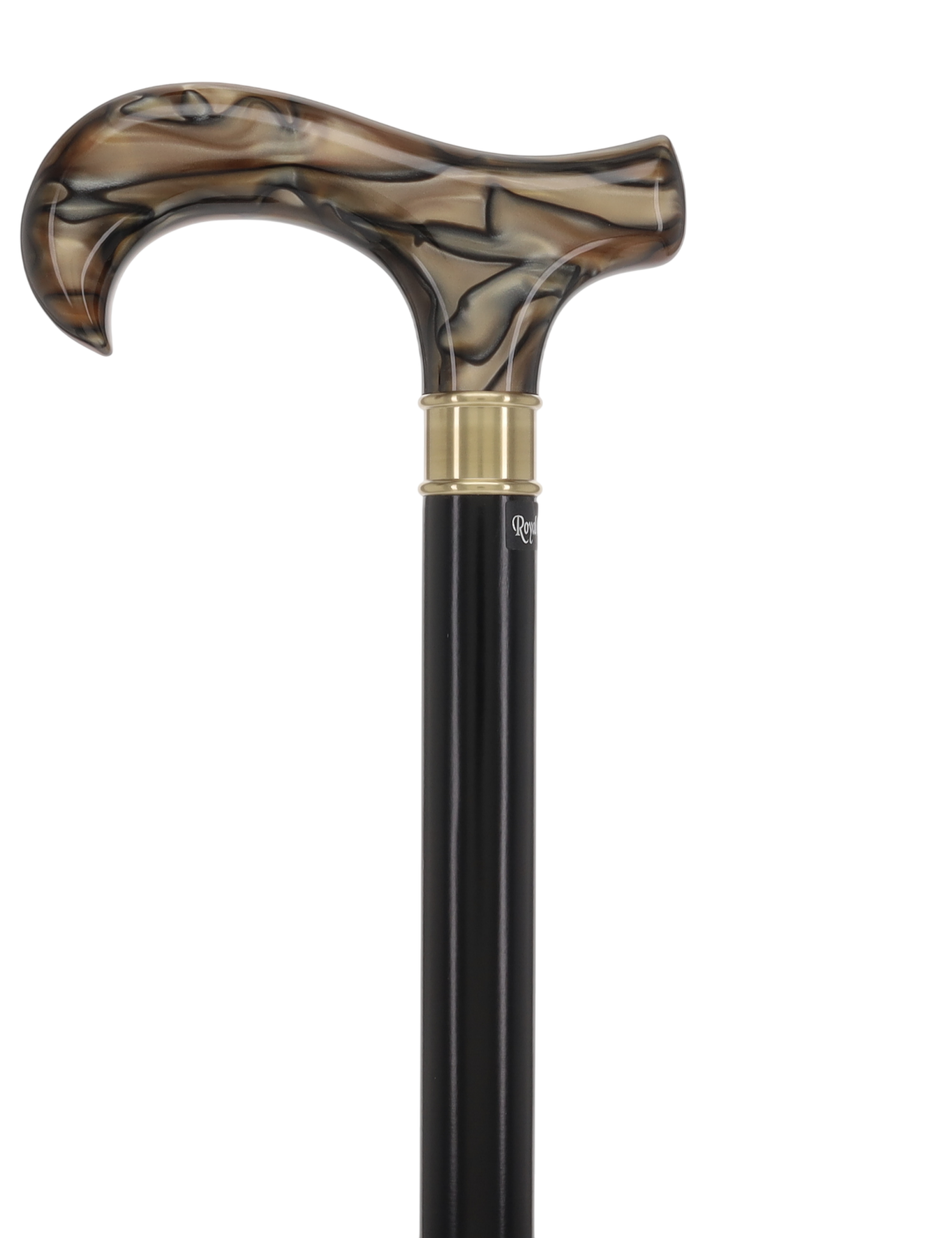 Super Strong Golden Sienna Derby: Extra Long Pearlescent Handle