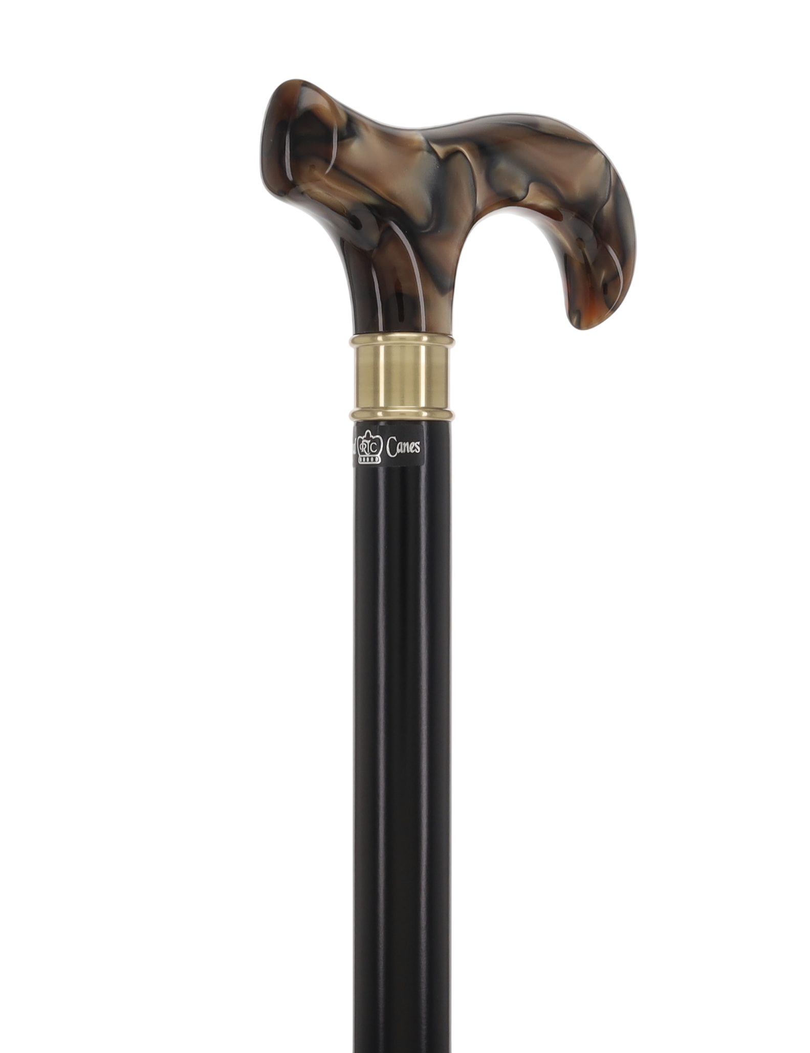 Super Strong Golden Sienna Derby: Extra Long Pearlescent Handle