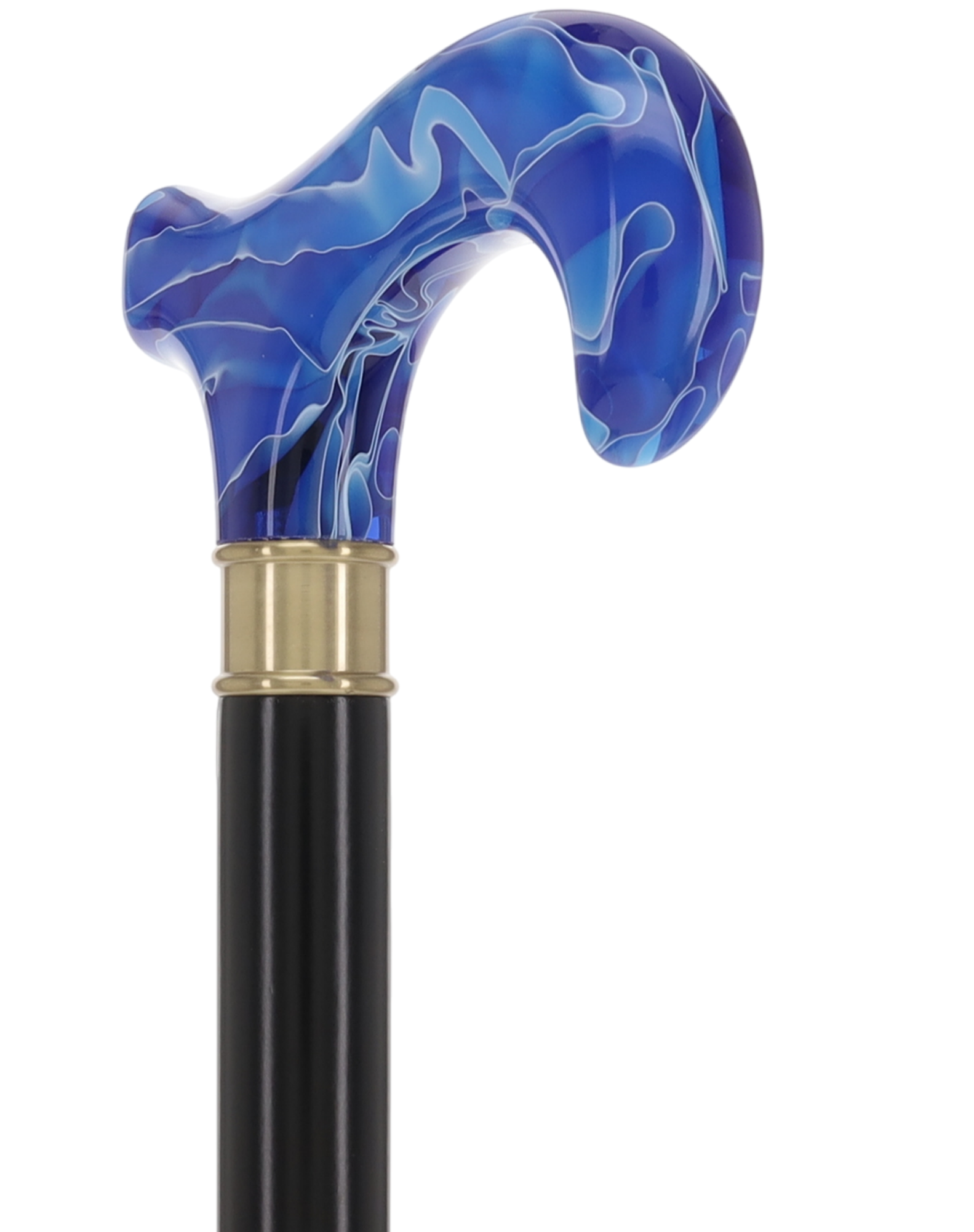 Super Strong Arctic Blue Derby: Extra Long Pearlescent Handle