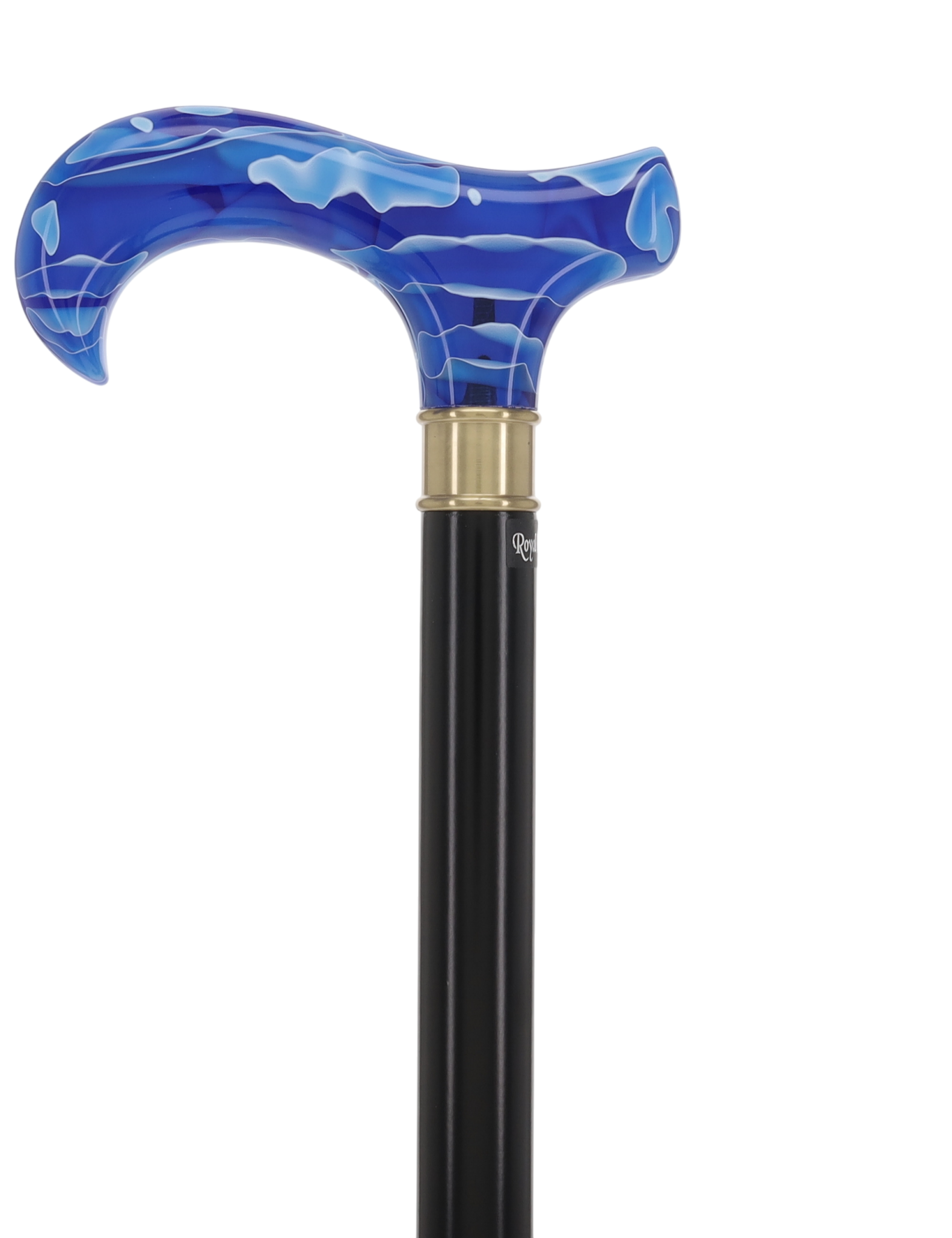 Super Strong Arctic Blue Derby: Extra Long Pearlescent Handle