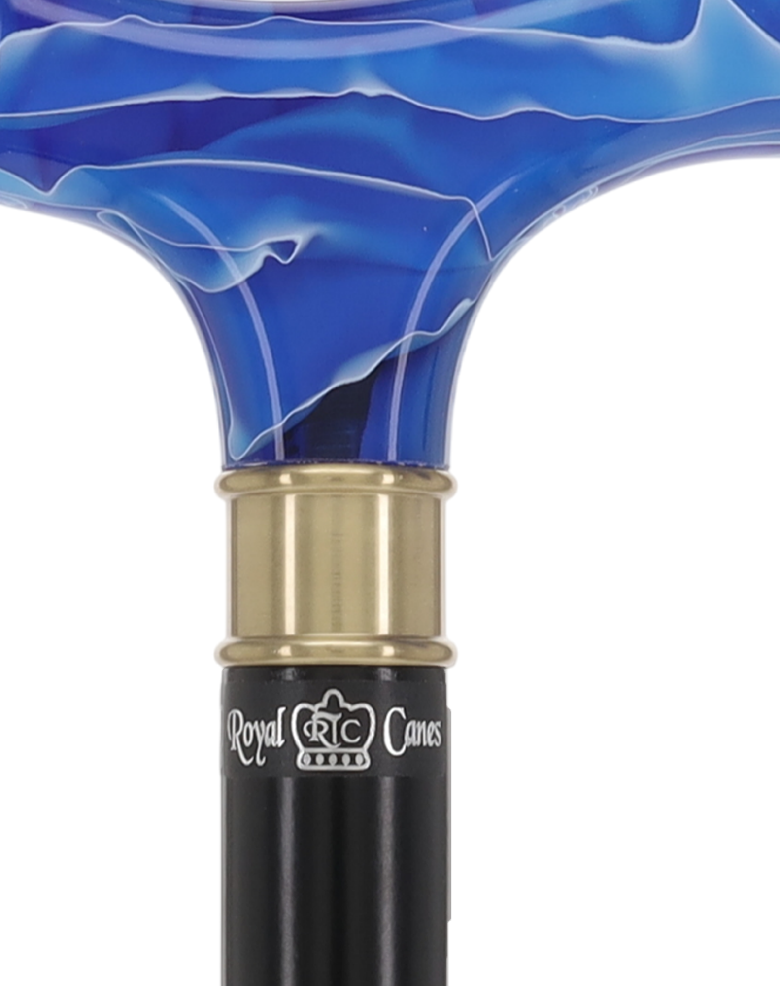 Super Strong Arctic Blue Derby: Extra Long Pearlescent Handle
