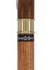 Extra Strong Espresso Ash Wood Derby Cane - Elegant & Durable w/ Standard Option