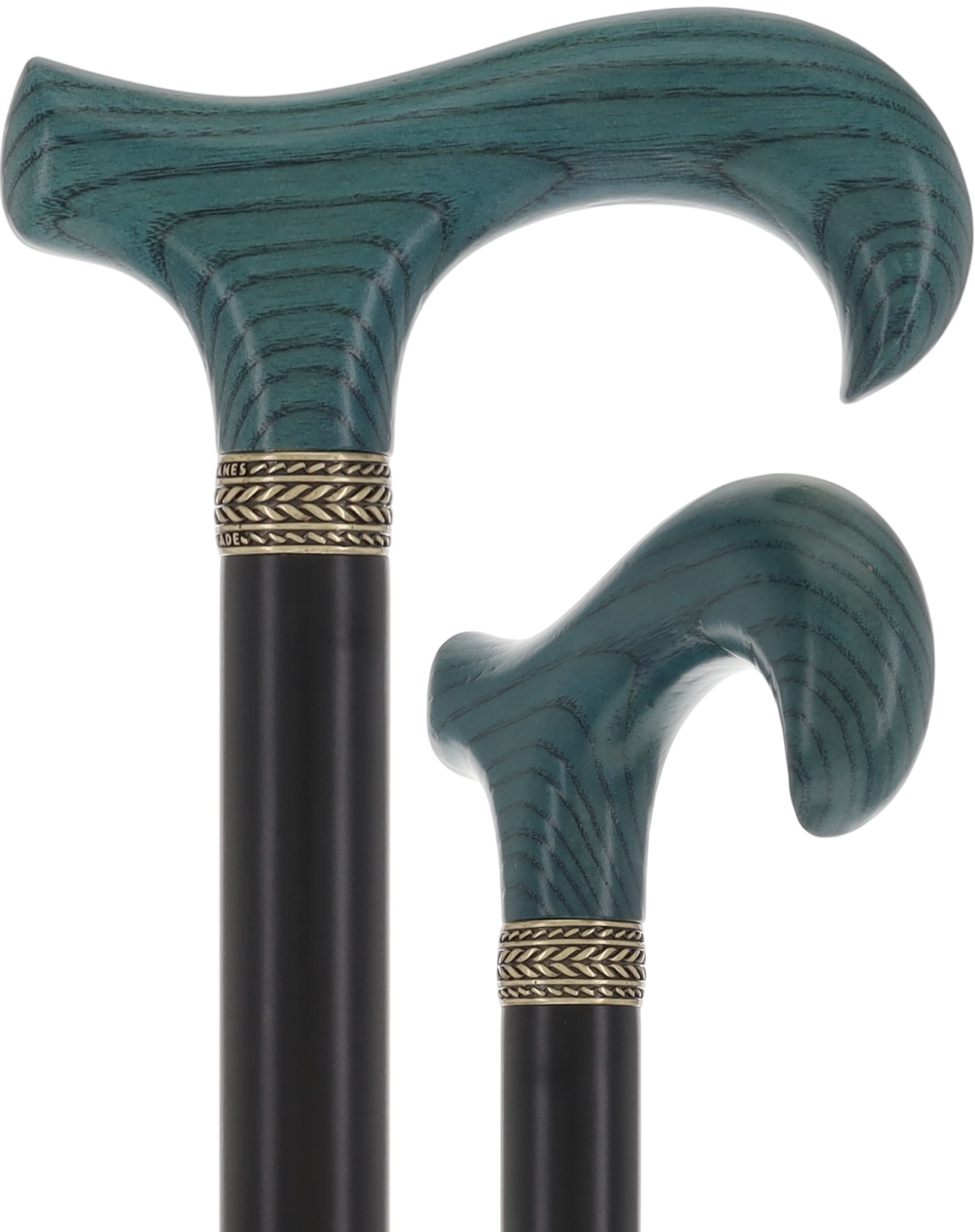 Derby Handle - XL Size - Extra Long & Strong (Blue, Black, Pewter Collar)