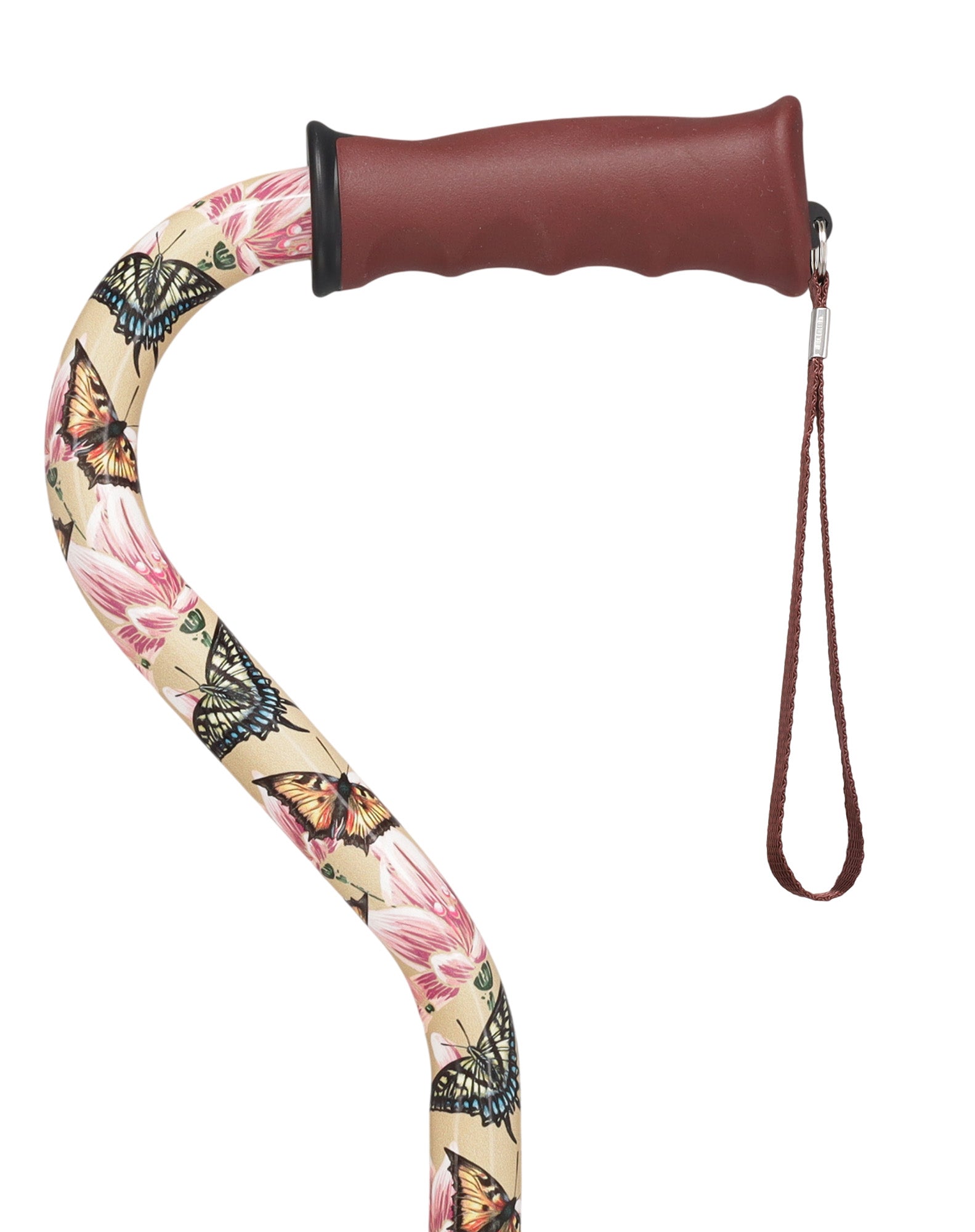 Lily & Butterfly: Adjustable Comfort Grip Offset Walking Cane