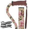 Lily & Butterfly: Adjustable Comfort Grip Offset Walking Cane