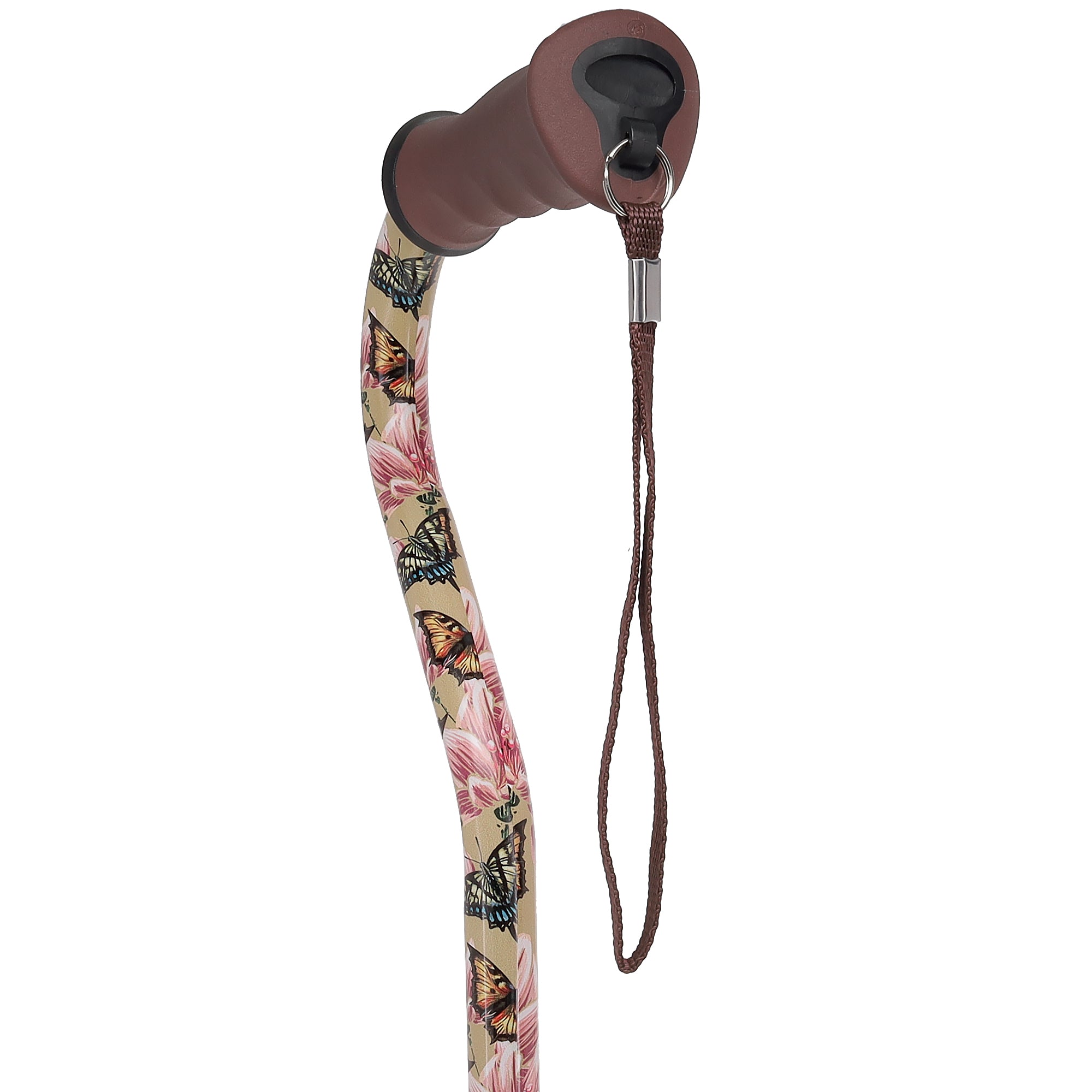 Lily & Butterfly: Adjustable Comfort Grip Offset Walking Cane