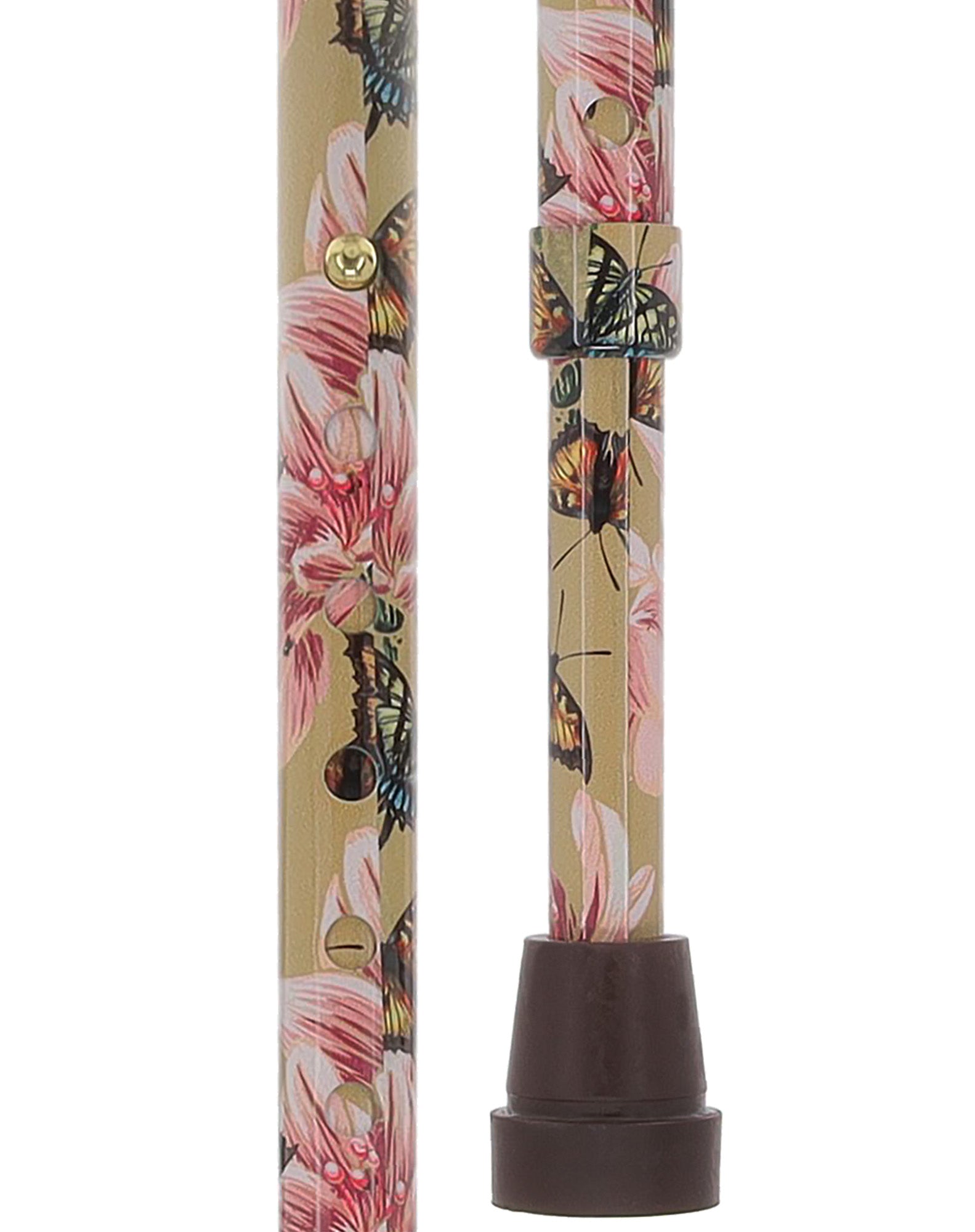 Lily & Butterfly: Adjustable Comfort Grip Offset Walking Cane