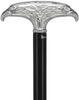 Patriotic Chrome Plated Double Eagle T-Handle Walking Cane