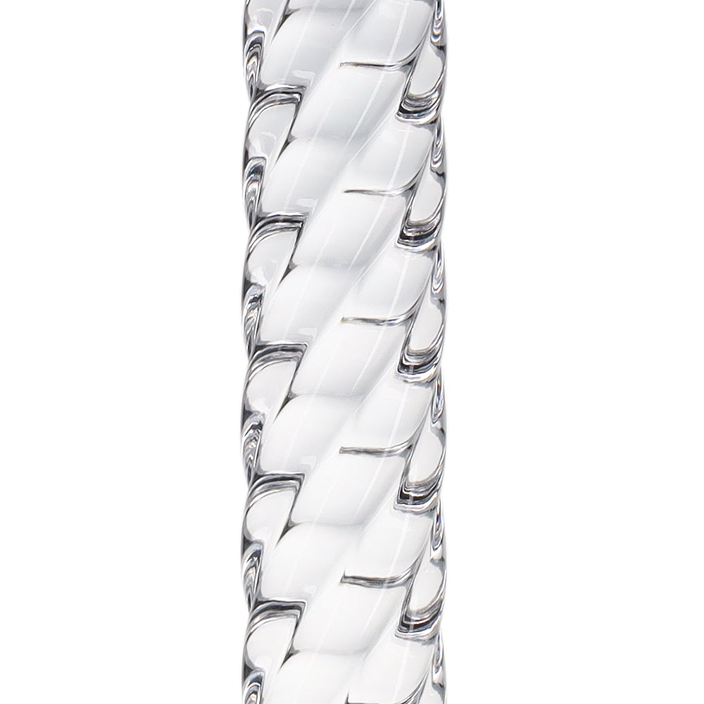 Crystal Ridges Clear Lucite Shaft J Tourist Walking Cane