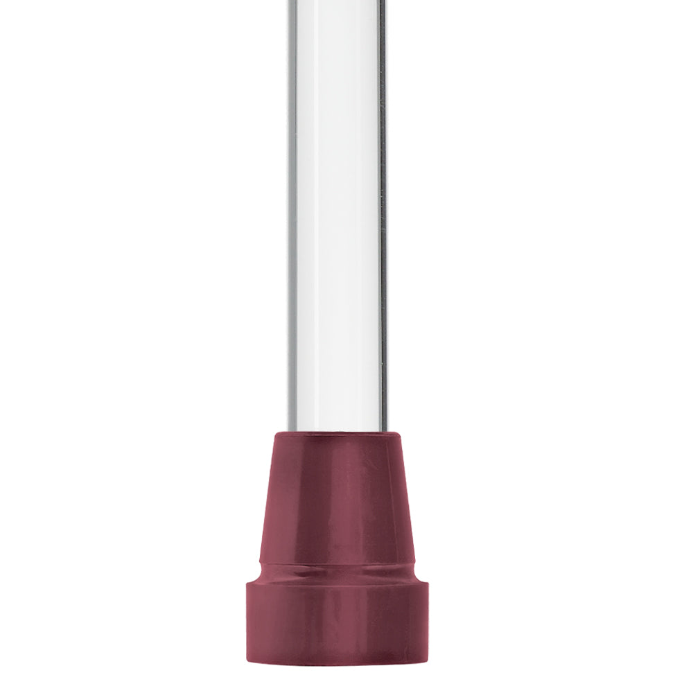 Elevate Style: Clear Lucite Cane with Customizable Collar
