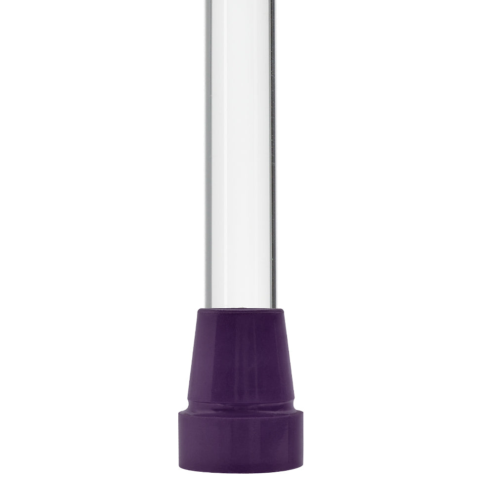Elevate Style: Clear Lucite Cane with Customizable Collar