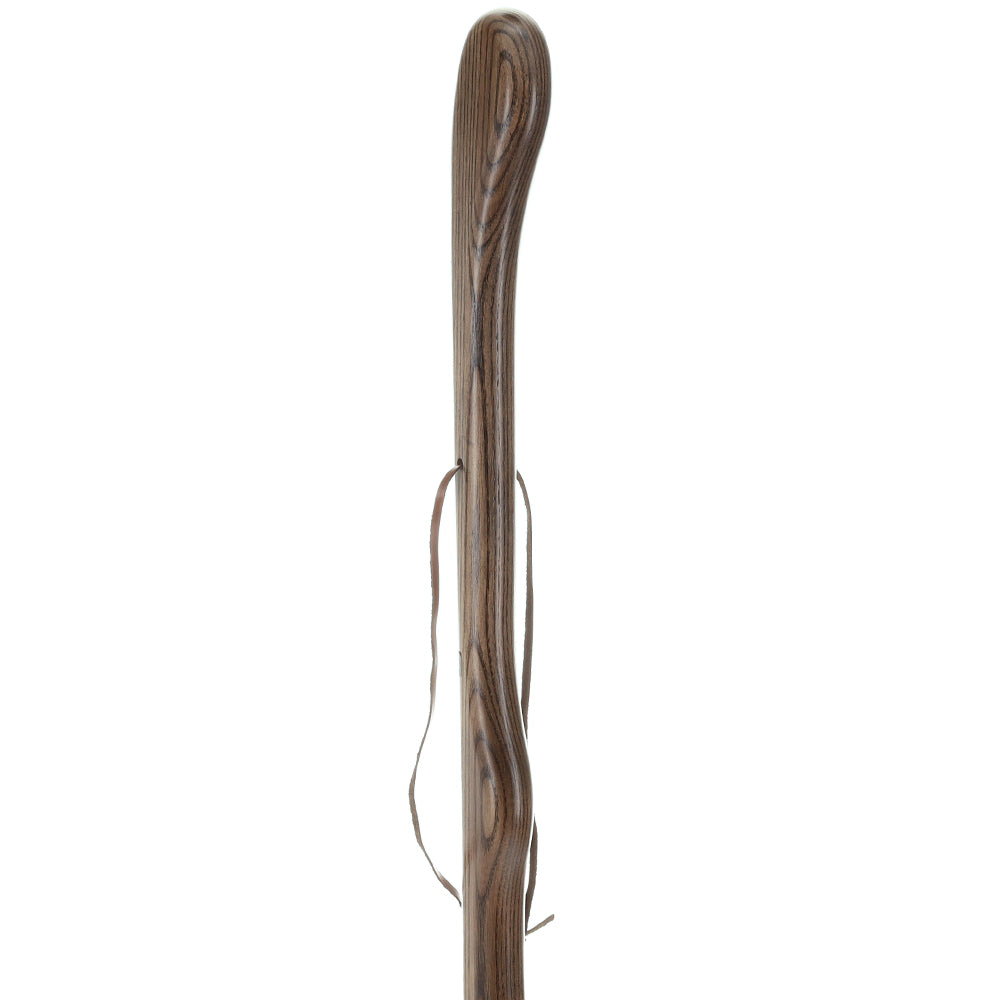Black Ash Riverbend Hiking Staff: Durable & Natural Design