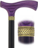 Amethyst Purple Ash Fritz Cane: Premium Natural Ash Wood