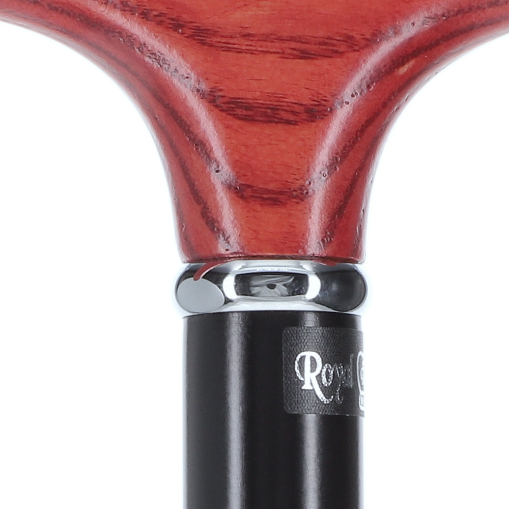 Fritz Comfort Handle Standard Size Simple Collar (Mahogany, Black)