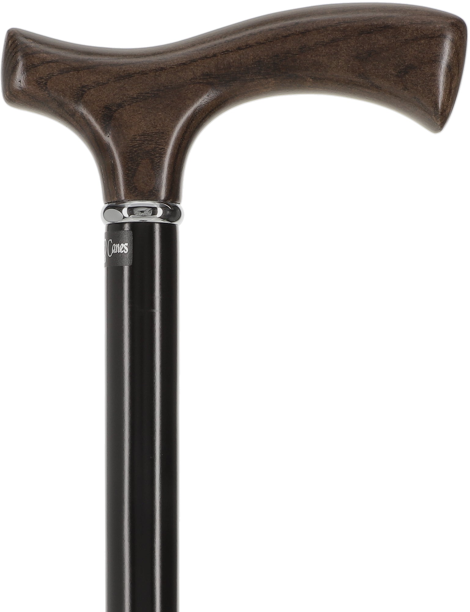 Black Ash Comfort Fritz Cane: Sleek Beechwood Shaft