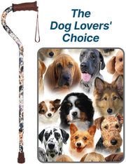 Dog Lovers' Choice: Comfort Grip Offset Walking Cane