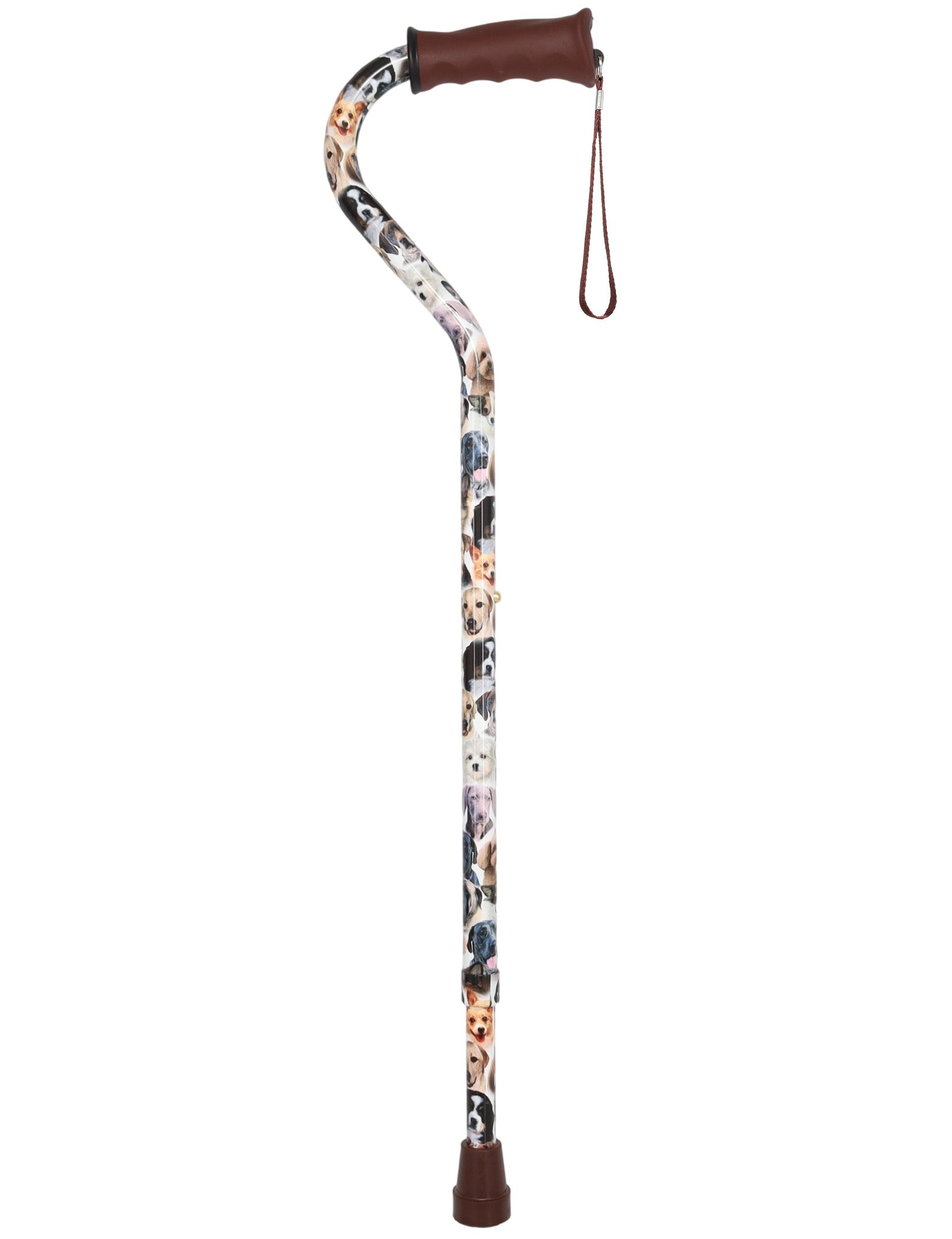Dog Lovers: Supportive Quad Base Cane - Comfort Grip
