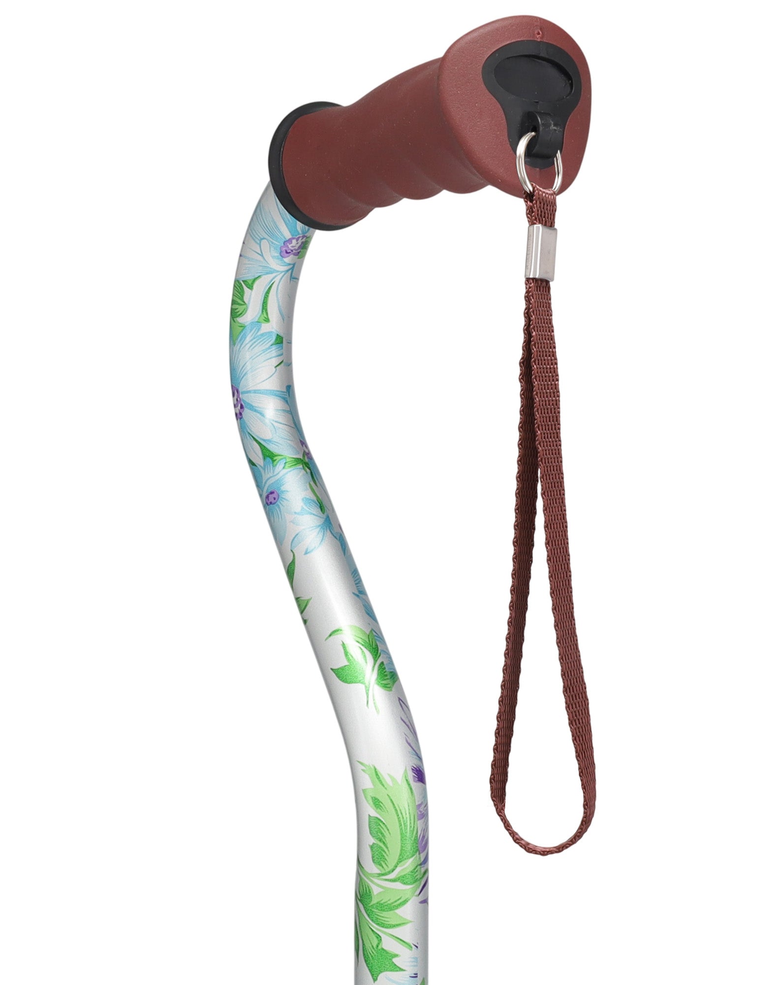 Heavenly Gardens: Supportive Quad Base Cane - Comfort Grip