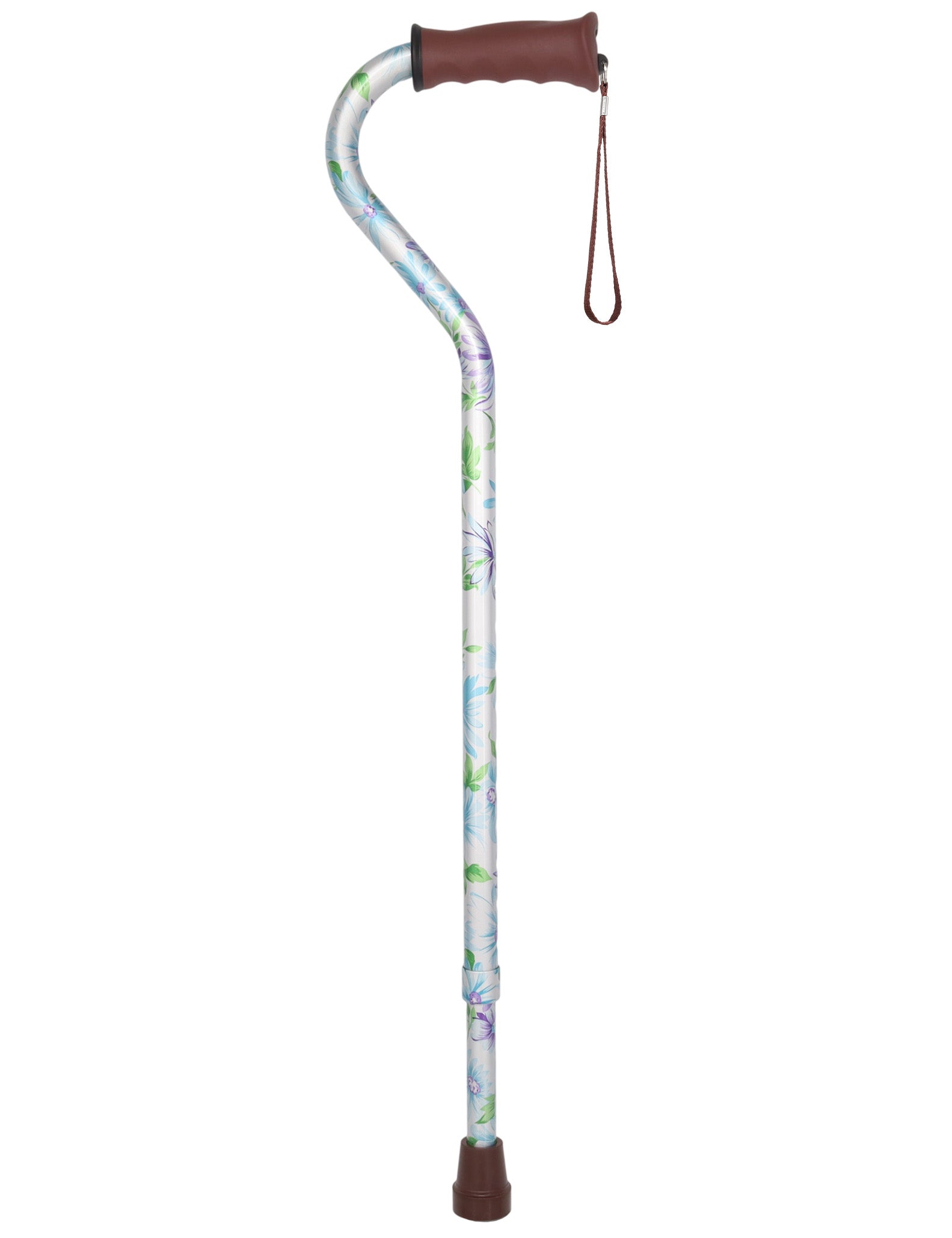 Heavenly Gardens: Comfort Grip Adjustable Offset Walking Cane