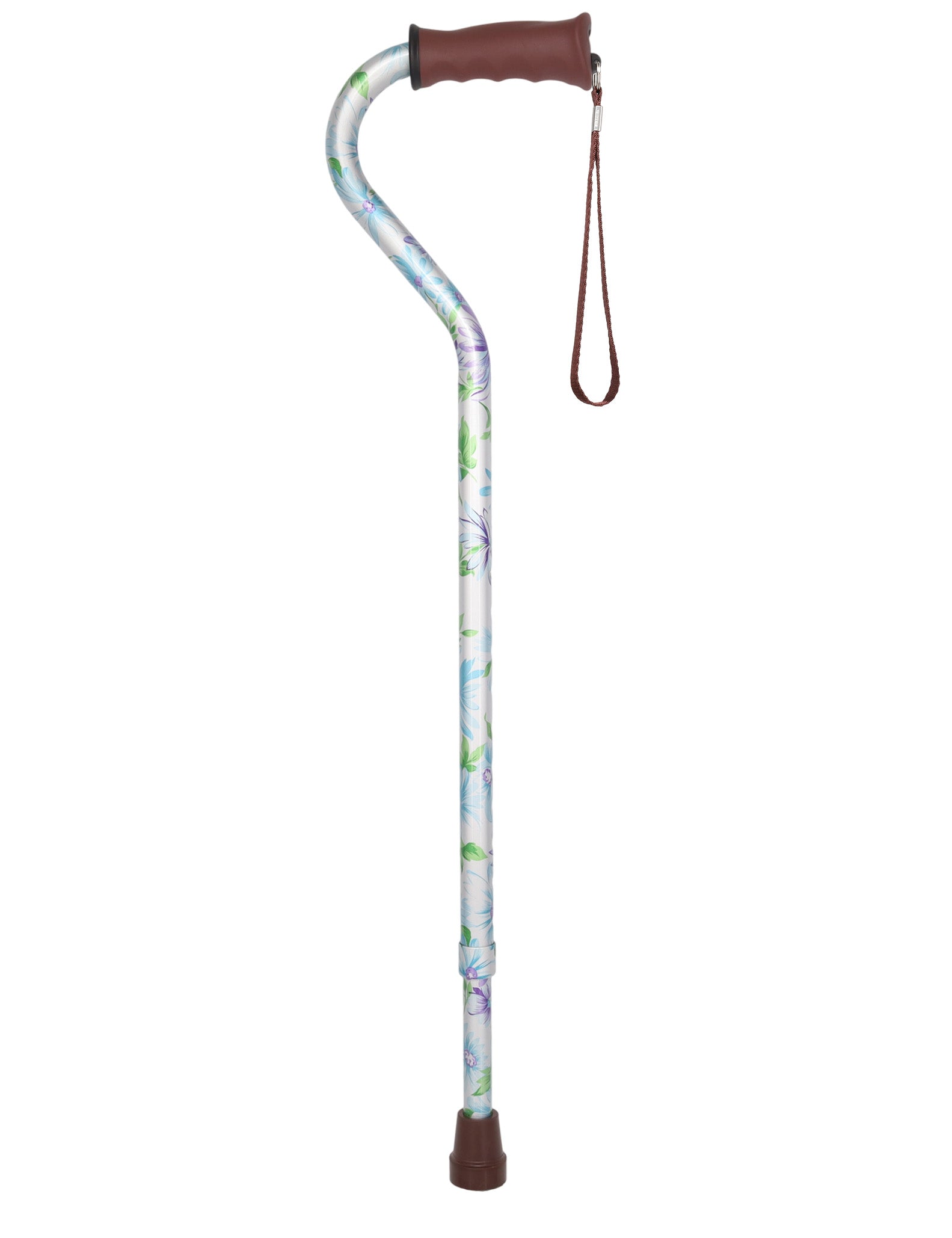 Heavenly Gardens: Supportive Quad Base Cane - Comfort Grip