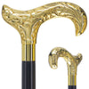 Scratch and Dent Premium Brass Derby Handle Walking Cane: Custom Shaft & Collar V2354