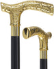 Premium Brass Fritz Handle Walking Cane: Custom Shaft & Collar