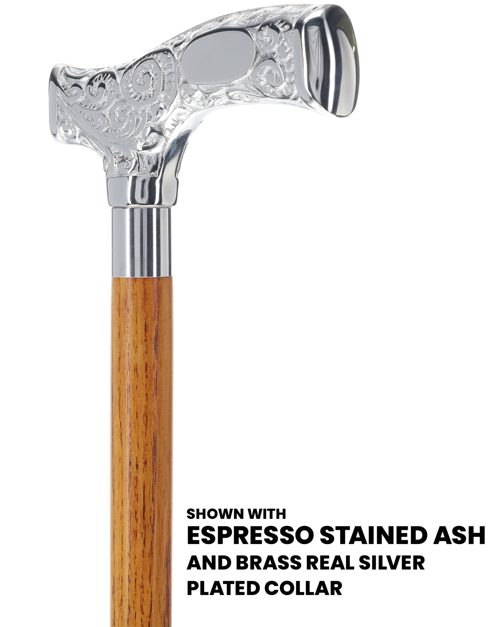 Make It Yours: Premium Chrome Cane w/ Personalized Engraving