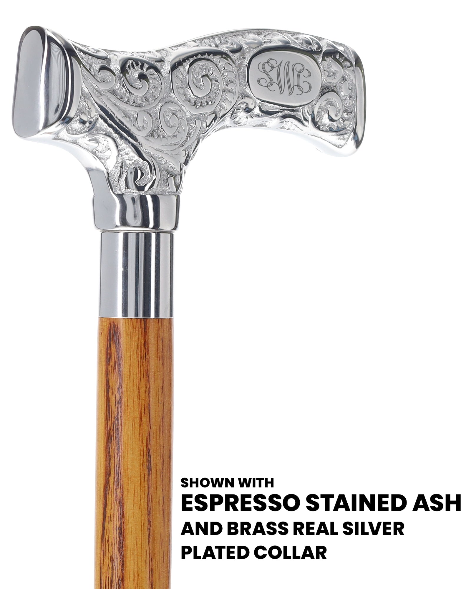 Make It Yours: Premium Chrome Cane w/ Personalized Engraving