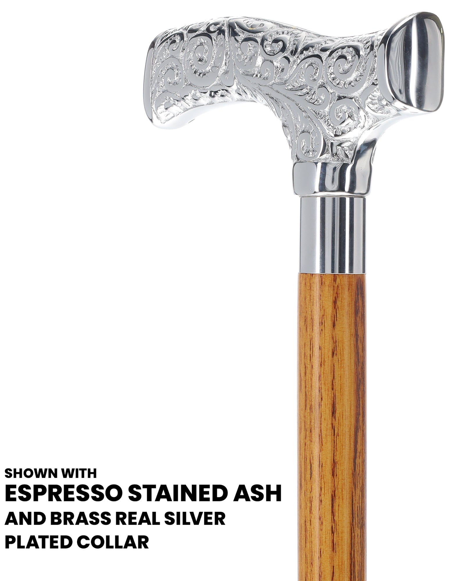 Make It Yours: Premium Chrome Cane w/ Personalized Engraving