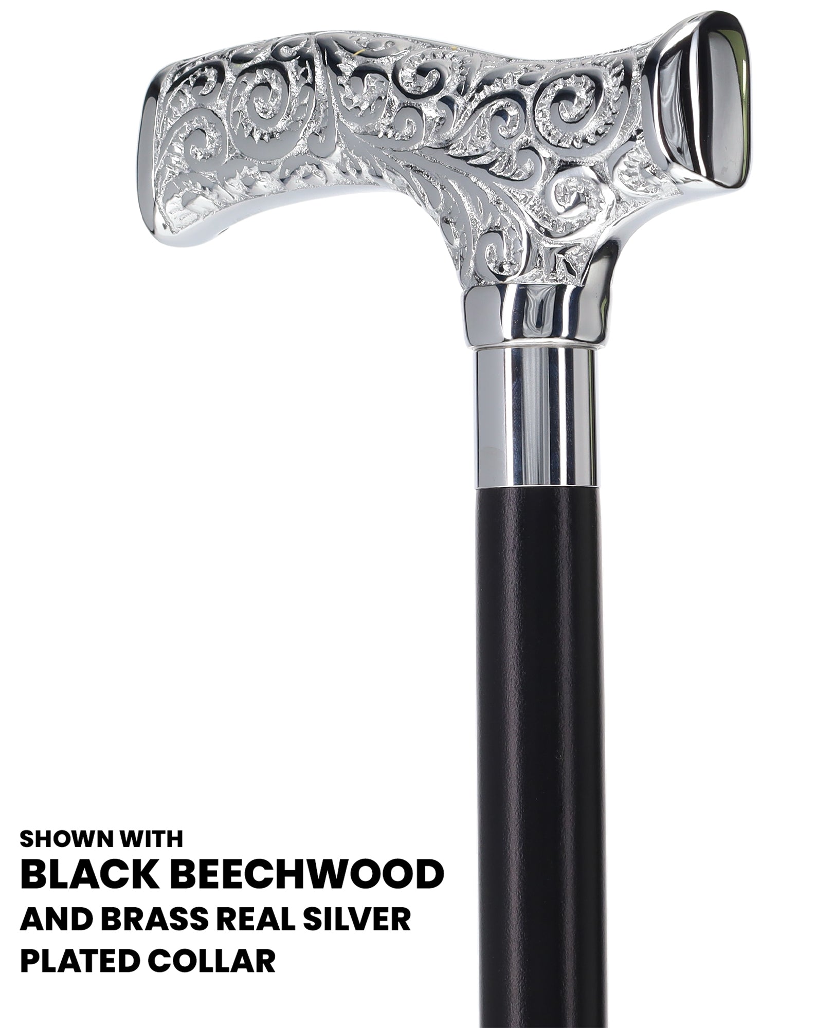 Make It Yours: Premium Chrome Cane w/ Personalized Engraving