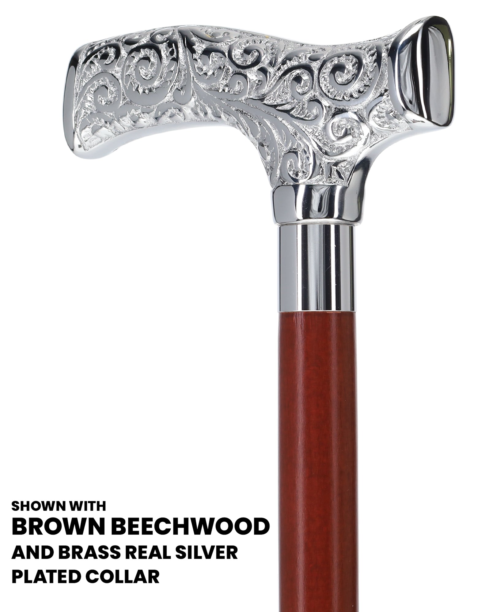 Make It Yours: Premium Chrome Cane w/ Personalized Engraving