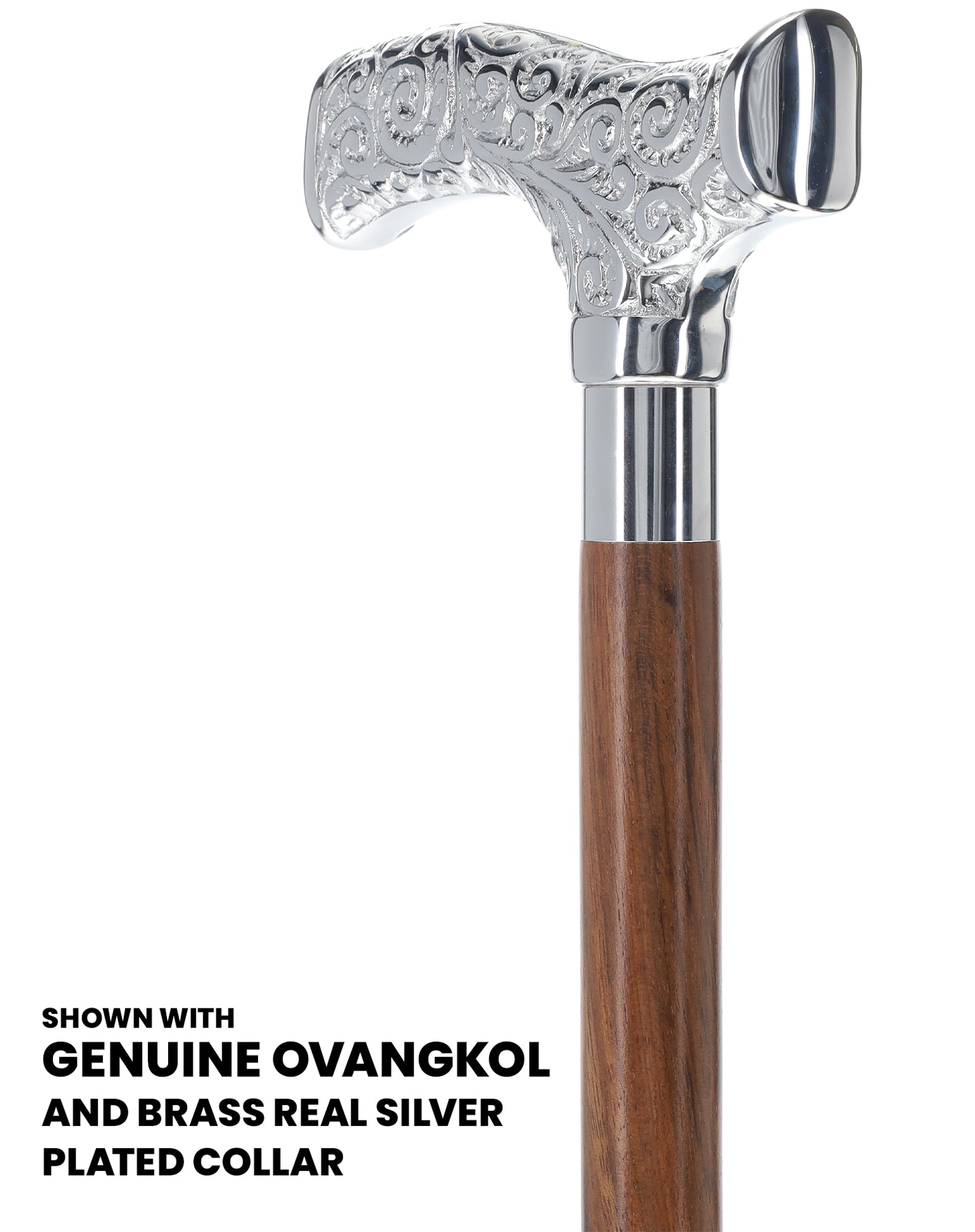 Make It Yours: Premium Chrome Cane w/ Personalized Engraving