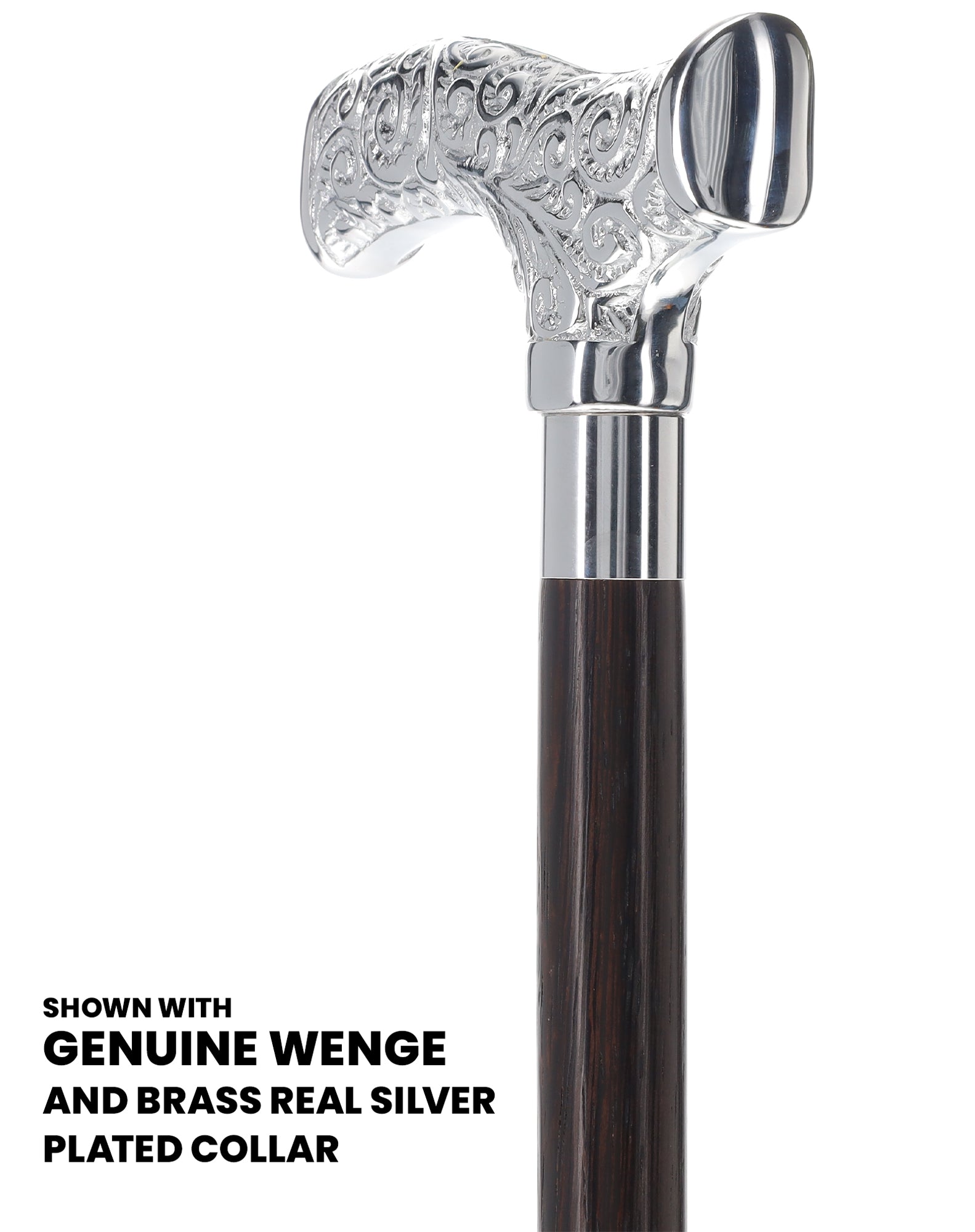 Make It Yours: Premium Chrome Cane w/ Personalized Engraving