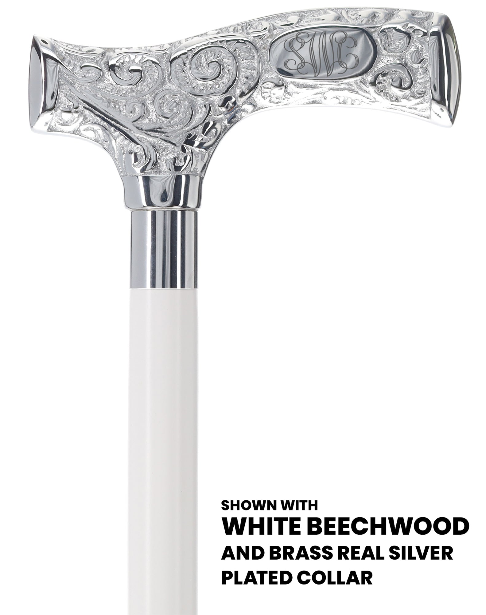 Make It Yours: Premium Chrome Cane w/ Personalized Engraving