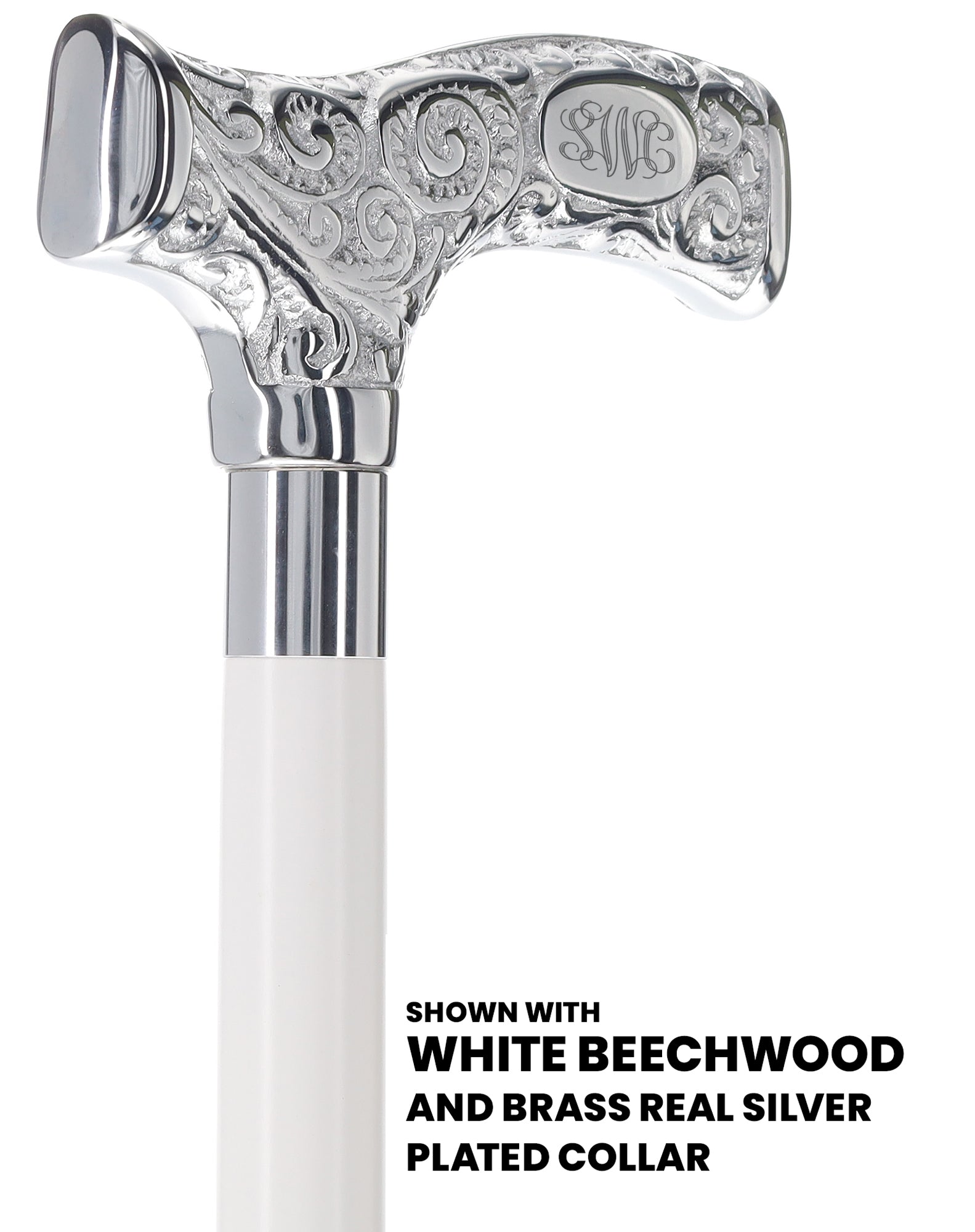 Make It Yours: Premium Chrome Cane w/ Personalized Engraving