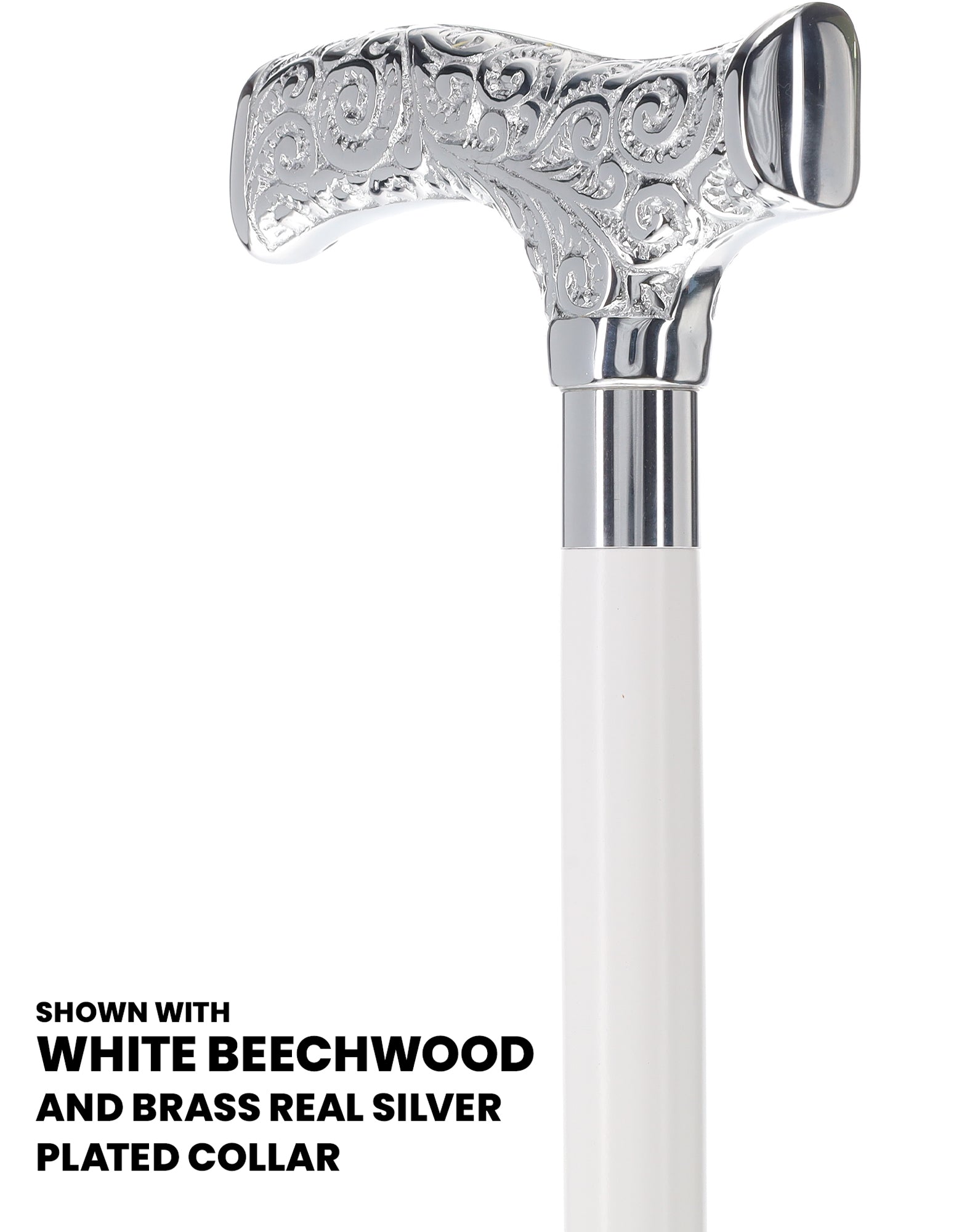 Make It Yours: Premium Chrome Cane w/ Personalized Engraving