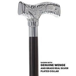 Make It Yours: Premium Chrome Cane w/ Personalized Engraving