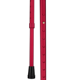 Scratch and Dent Rhinestone Designer Cane: Vibrant Magenta Red Exquisite Pearlz V2359