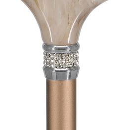 Elegant Champagne Rhinestone Walking Cane, Disability Gift, Folding and  Light Weight, Luxury Sparkle Cane -  Canada