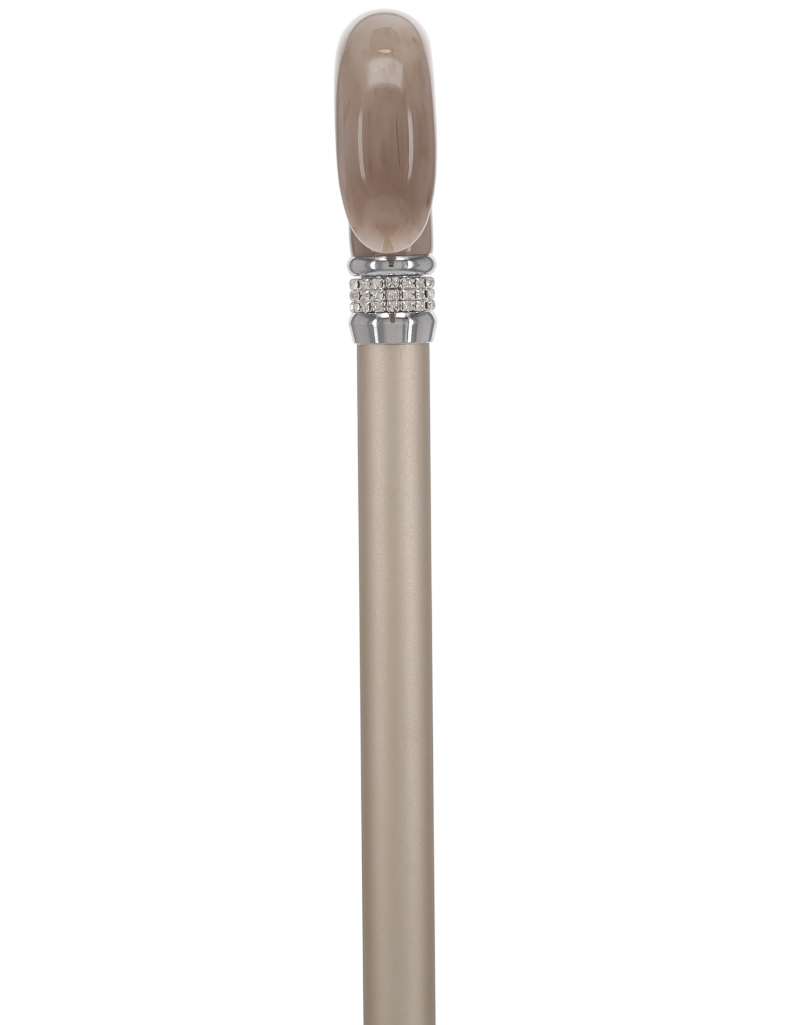 Exquisite Rhinestone Pearlz Adjustable Orthopedic Derby Cane