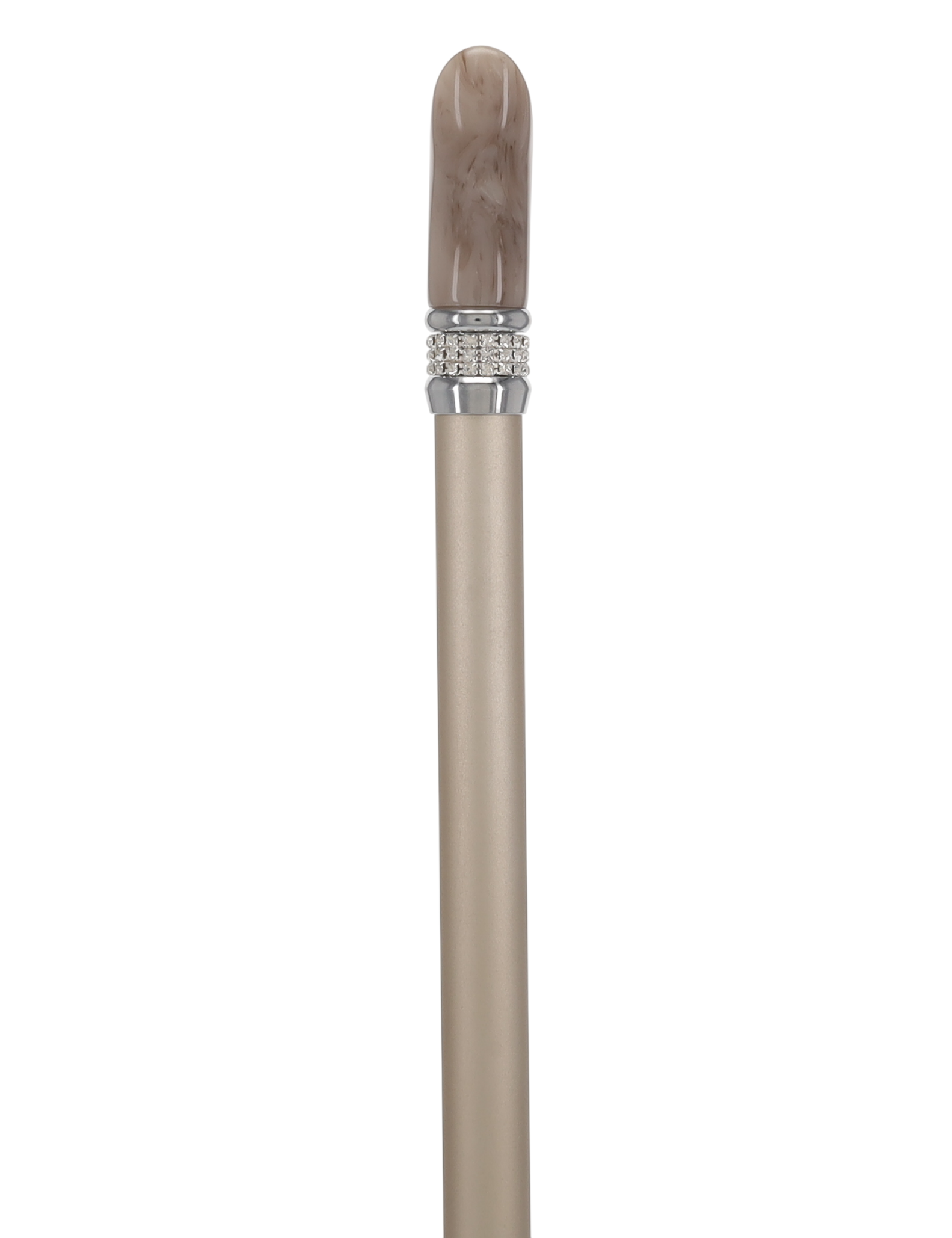 Exquisite Rhinestone Pearlz Adjustable Orthopedic Derby Cane