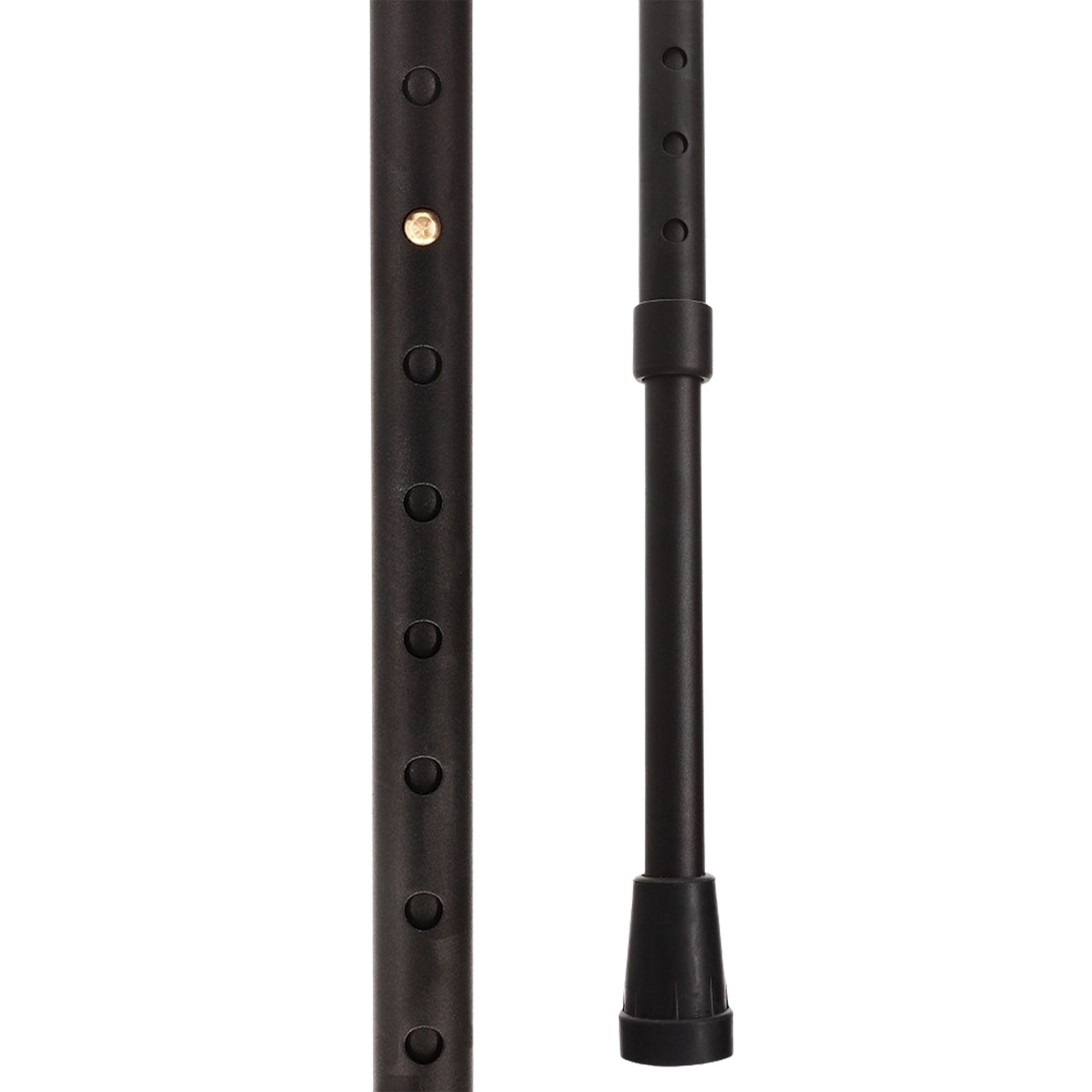 Black & White Pearlz Rhinestone Orthopedic Derby Cane