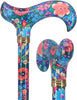 Chic Adjustable Cane - Everlasting Delight Patterned Handle