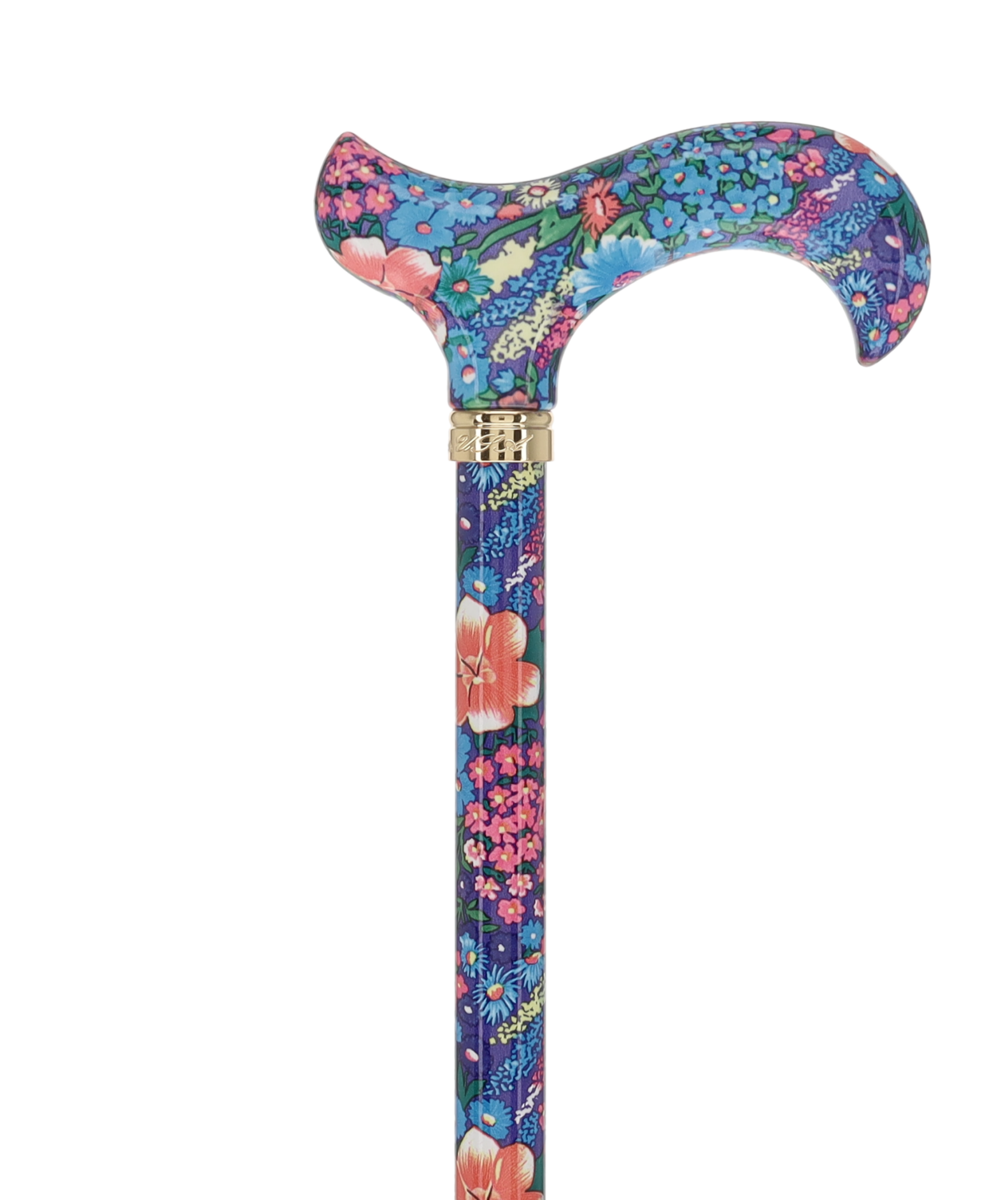 Chic Adjustable Cane - Everlasting Delight Patterned Handle