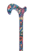Chic Adjustable Cane - Everlasting Delight Patterned Handle