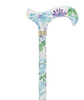 Heavenly Gardens: Designer Adjustable Cane w/ Patterned Handle
