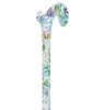 Heavenly Gardens: Designer Adjustable Cane w/ Patterned Handle