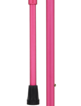 Scratch and Dent Rhinestone Designer Cane: Chic Pink Pearlz Splendor V3399