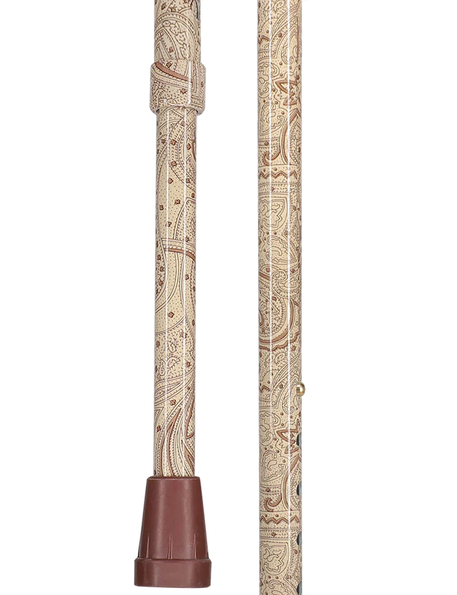 Rich Cream Pearlz Rhinestone Adjustable Orthopedic Derby Cane